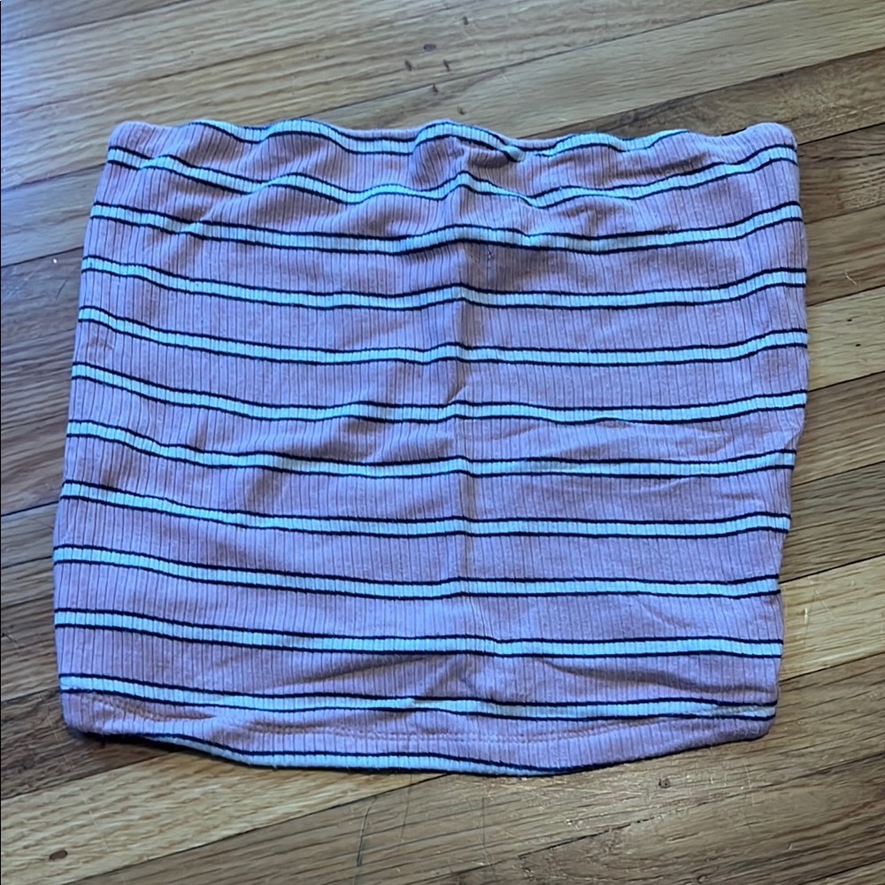 Striped Pink Skirt